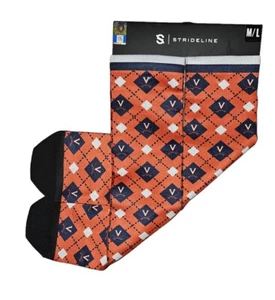 Virginia Cavaliers Men's Dress Socks University Strideline NCAA Wear - Picture 1 of 3