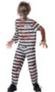 New Creepy Convict Child Boys Costume for 12 yrs - Picture 1 of 1