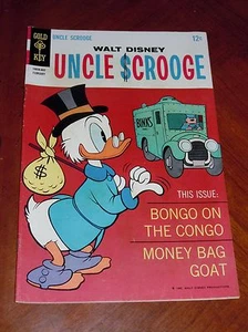 WALT DISNEY'S UNCLE SCROOGE #73 (1968) Carl Barks reprints F-VF cond. (7.0) - Picture 1 of 5