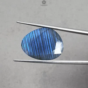 Piedra preciosa de lujo de labradorita azul natural de 12,20 quilates 1 pieza para hacer joyas 22*17 mm - Imagen 1 de 5