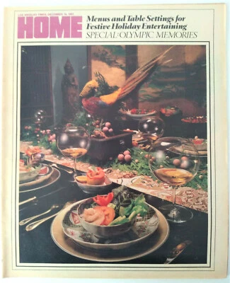 Los Angeles Times Home Magazine Dec. 18, 1983, Olympic Memories, Excellent Cond. - Image 1 of 4