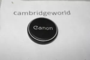Canon Black 48mm SLIP ON Lens Cap Made in Japan - Picture 1 of 1