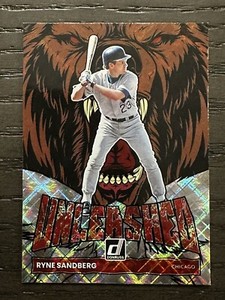 2022 Donruss Unleashed Diamond #UL-18 Ryne Sandberg (Chicago Cubs)