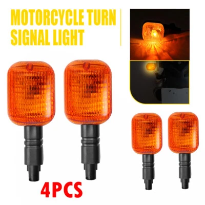 4X Rear Turn Signal Indicator for BMW F650GS F650CS F650ST G650GS Amber Light EV - Image 1 of 4