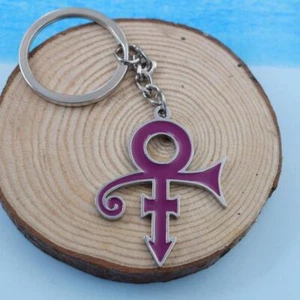 Prince Love Symbol Keychain Singer Music Keyring for Fans Love Sign 2pcs Fashion - Picture 1 of 31