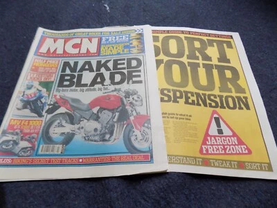 MCN/Aprilia Mille Factory/Yamaha R1/Suzuki GSXR1000/CBR600 v Ducati 749/MV F4 - Image 1 of 4