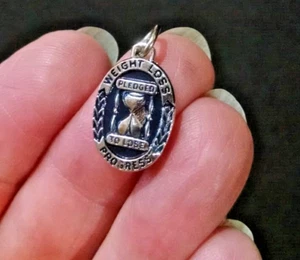 TOPS (Take Off Pounds Sensibly) Hour Glass Charm ~ Weight Loss Club - Picture 1 of 2