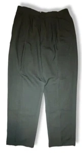 Pantalones de vestir para hombre Pizarras Dockers marca grises plisados 33""x32"" poliéster - Imagen 1 de 7