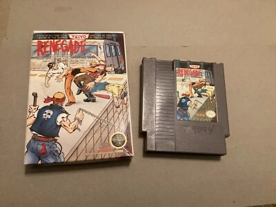 Renegade Nintendo NES Cart and Box Authentic Tested - Image 1 of 4