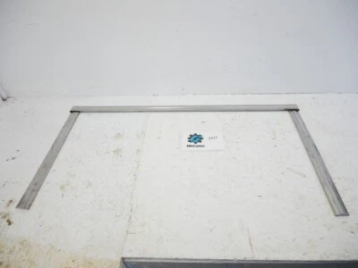 Jeep Grand Wagoneer Passenger Rear Door Window Glass Stainless Trim Set - Image 1 of 4