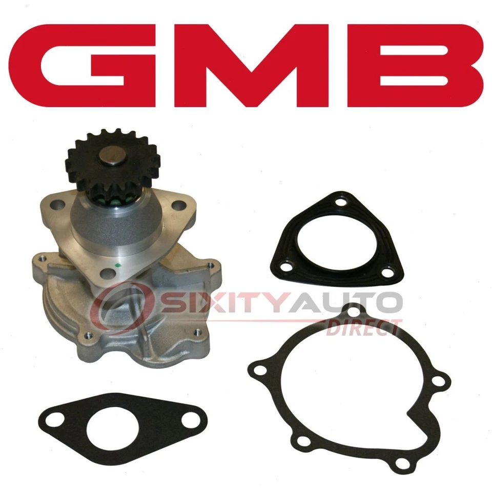 GMB Water Pump for 1996-2001 Pontiac Grand Am 2.4L L4 - Coolant Antifreeze ys Foto 1 de 4