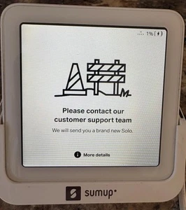 Sumup Solo Card Terminal Point Of Sale POS Reader #4 - Photo 1/9