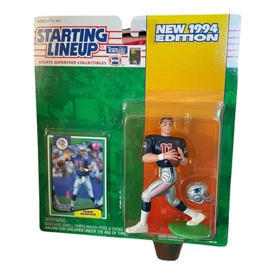 Drew Bledsoe New England Patriots 1994 Starting Lineup SLU - Image 1 of 3