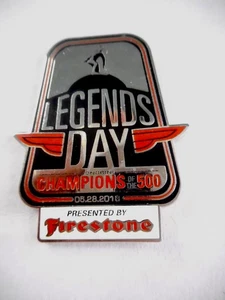 INDY CAR CART RACING HAT PIN LAPEL PIN - LEGENDS DAY CHAMPIONS OF 500 1" - Picture 1 of 1