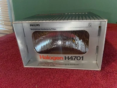 Philips H4701 Halogen Headlamp 12V 65W High Beam 2 Lugs 12V (SH0) - Image 1 of 4