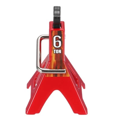 Soportes de gato de coche RC, escala 1/10 6 toneladas accesorios de radiocontrol, rojo, 1 pieza Foto 1 de 4
