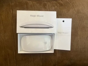 Apple Magic Mouse 2 A1657 Wireless Rechargeable Bluetooth - (MLA02LZ/A) Perfect - Picture 1 of 2