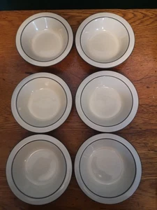 Cuencos de sopa/cereal Hornsea Pottery Cornrose x 6 - Imagen 1 de 4