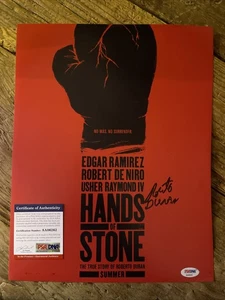 Roberto Duran Hand signed 10X14 autograph PSA/DNA Legendary Boxer Hands Of Stone - Picture 1 of 5