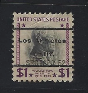 Dollar Denom Precancels - CA - Los Angeles - 832-L12 TS - $1 Prexy - Picture 1 of 2
