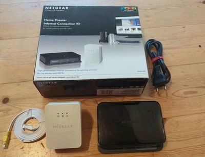 Netgear XAVB1004 - Powerline 200 AV-Adapter-Set mit 4 Ports - XAV1004 + XAV101 - Bild 1 von 4