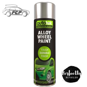 Autotek Alloy Wheel Multi-Purpose Spray Paint Tough Durable Finish 500ml - Picture 1 of 1