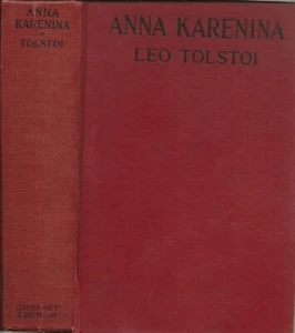 Anna Karenina by Count Leo Tolstoi, trans. by C. Garnett (1925 Grosset & Dunlap) - Imagen 1 de 4