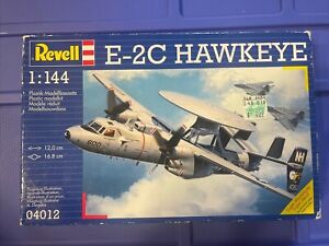 REVELL 04012 1/144 E-2C HAWKEYE MILITARY AIRPLANE MODEL NEW SEALED CONTENTS🔥