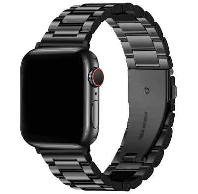 WIDMANN Correa para Apple Watch acero inoxidable 38 mm - 49 mm Series 5 6 7 8 9 10 Ultra SE correa