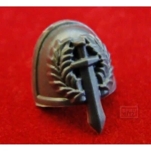 Dark Angel Veteran Company Shoulder Pad Sword | Space Marines Angels WH40K A489 - Picture 1 of 1