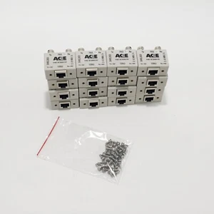 Lot of 16 New AC AND E M1300921R2 BNC to RJ45 2-8Mbit/s 75/120Ω Dual Balun - Picture 1 of 3