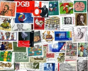 Westdeutschland BRD Großformate Lot von 50 bis 2000 verschiedene Marken - Bild 1 von 8