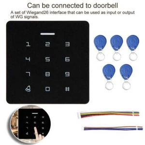 Smart Zugangskontrollsystem ID-Karte Passwort RFID Türschloss Häuser Sicherheits - Bild 1 von 12