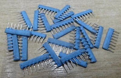 25 CTS 2k2 4 resistor 8 pin resistor network SIL 2200 ohm 222 770-83-2.2k - Image 1 of 2