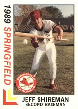 1989 Springfield Cardinals Best #12 Jeff Shireman