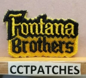 FONTANA BROTHERS LOGO PATCH - Bild 1 von 2