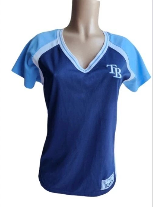 Majestic Women's Tampa Bay Rays Shirt Large NWOT  - Image 1 of 4