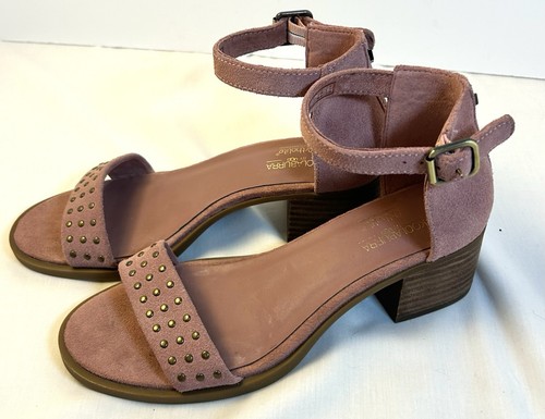 Koolaburra by Ugg rosa Bellen sandalo morbido scamosciato cinturino alla caviglia borchie 6