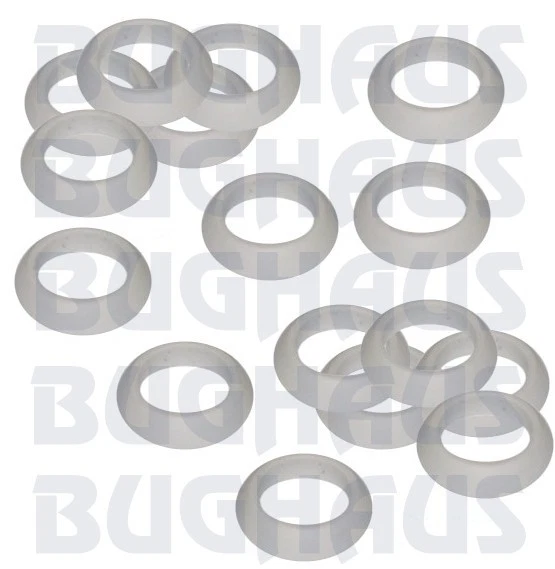 VOLKSWAGEN BEETLE 61-77 PUSH ROD TUBE SEAL KIT - 16PCS - OEM ELRING - FREE SHIP! - Image 1 of 1