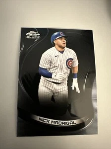 2022 Topps Chrome Black Baseball Nick Madrigal Base Card #48 #Cubs - Picture 1 of 2