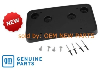 OEM 2016 2017 2018 BUICK ENVISION FRONT BUMPER LICENSE PLATE BRACKET 22926379 Foto 1 de 3