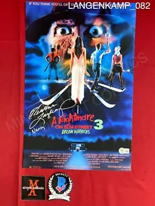 Heather Langenkamp signiert 11x17 Foto Ein Albtraum in der Ulmenstraße Nancy Beckett - Bild 1 von 1