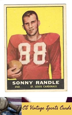 1961 Topps #118 Sonny Randle ROOKIE - Image 1 of 2