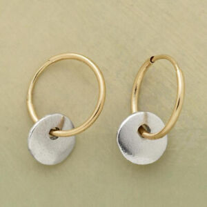 Fashion 925 Silver Dangle Drop Ear Hook Women Retro Jewelry Earrings A Pair