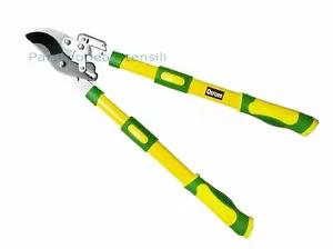 Cesoie per Potatura manici Allungabili Forbici a Cricchetto Lama Taglio Potare - Foto 1 di 3