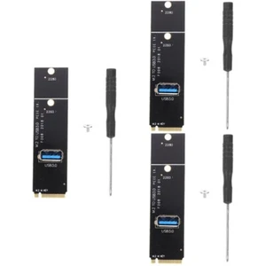 3 PCS Carte De Montage Adaptateur USB Pcie Ordinateur D'extension - Photo 1/12
