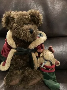 Boyds Bears Rare QVC Exclusive Santa Bear, Moose, Wuzzie (LE 1800) Niklas - Bild 1 von 4