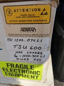1202076L1 ADTRAN DSU/CSU 6-PR T1 MXR TSU 600E NEW IN BOX - OPENED FOR PHOTOS - Picture 1 of 3