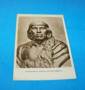 "Patagonian Indian, South America" Field Museum Of Natural History Chicago - Picture 1 of 2