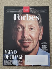 Larry Ellison, Eric Yuan, Meg Whitman, Michael Tojner Forbes Magazine May 2020